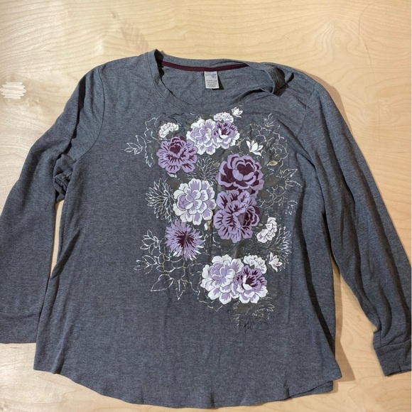 Terra & Sky Long Sleeve Blouse 2X (20W-22W) (IF) - Picture 5 of 10